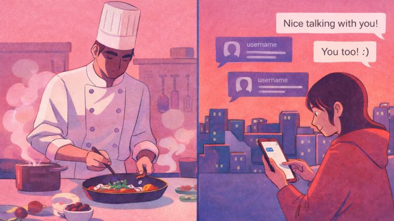 흑백요리사와 랜덤채팅