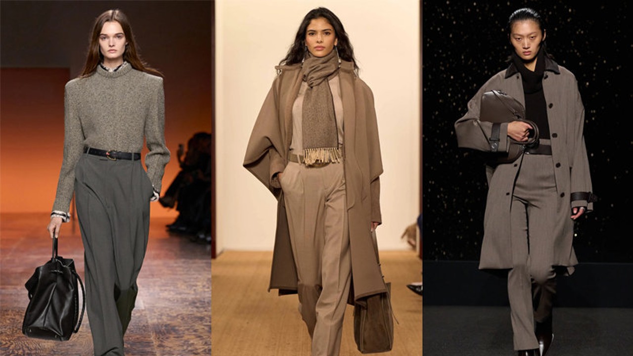 Illustration of a cashmere cape and subtle luxury accessories - Visualizing Quiet Luxury